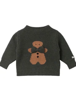 Maglia in lana con ricami