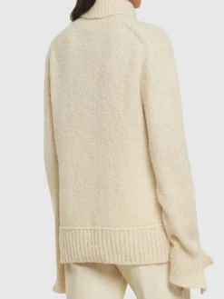 Maglia in misto alpaca