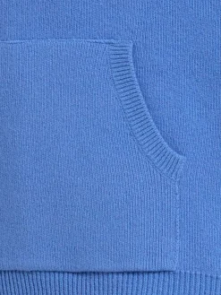 Maglia in misto lana con cappuccio