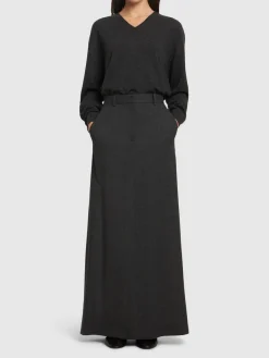 Maglia Isaora in cashmere con scollo a V