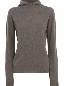 Maglia Missa in cashmere con cappuccio