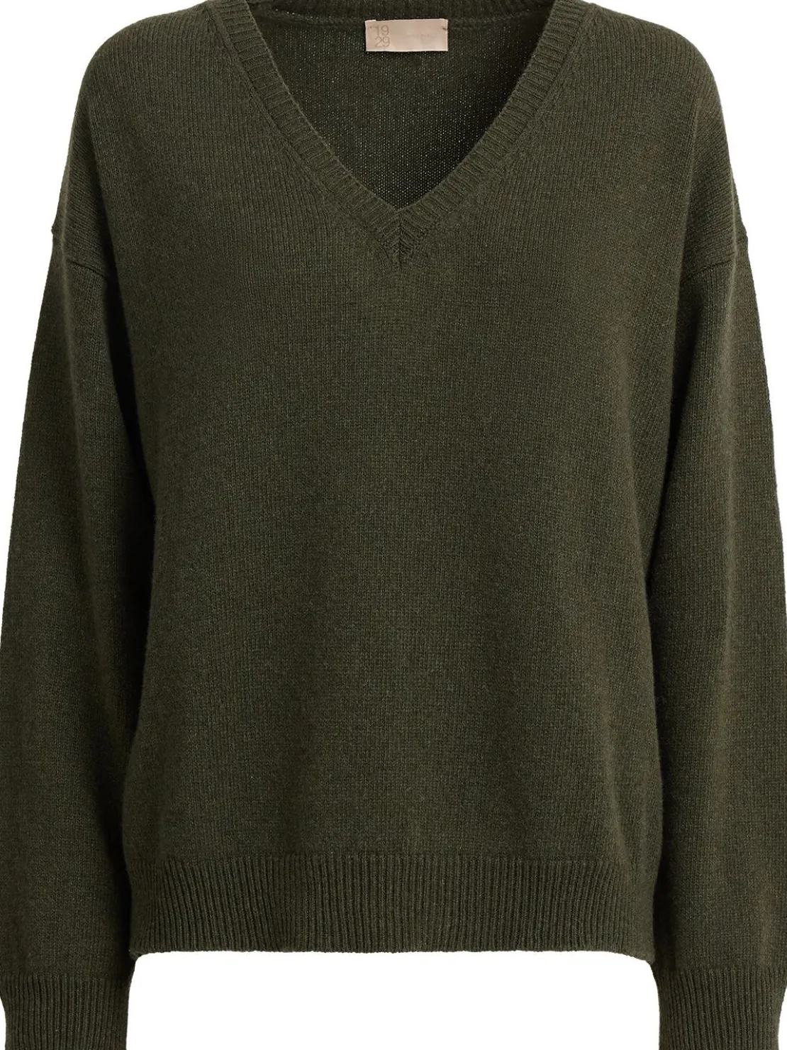Maglia Zefiro in eco-cashmere con scollo a V