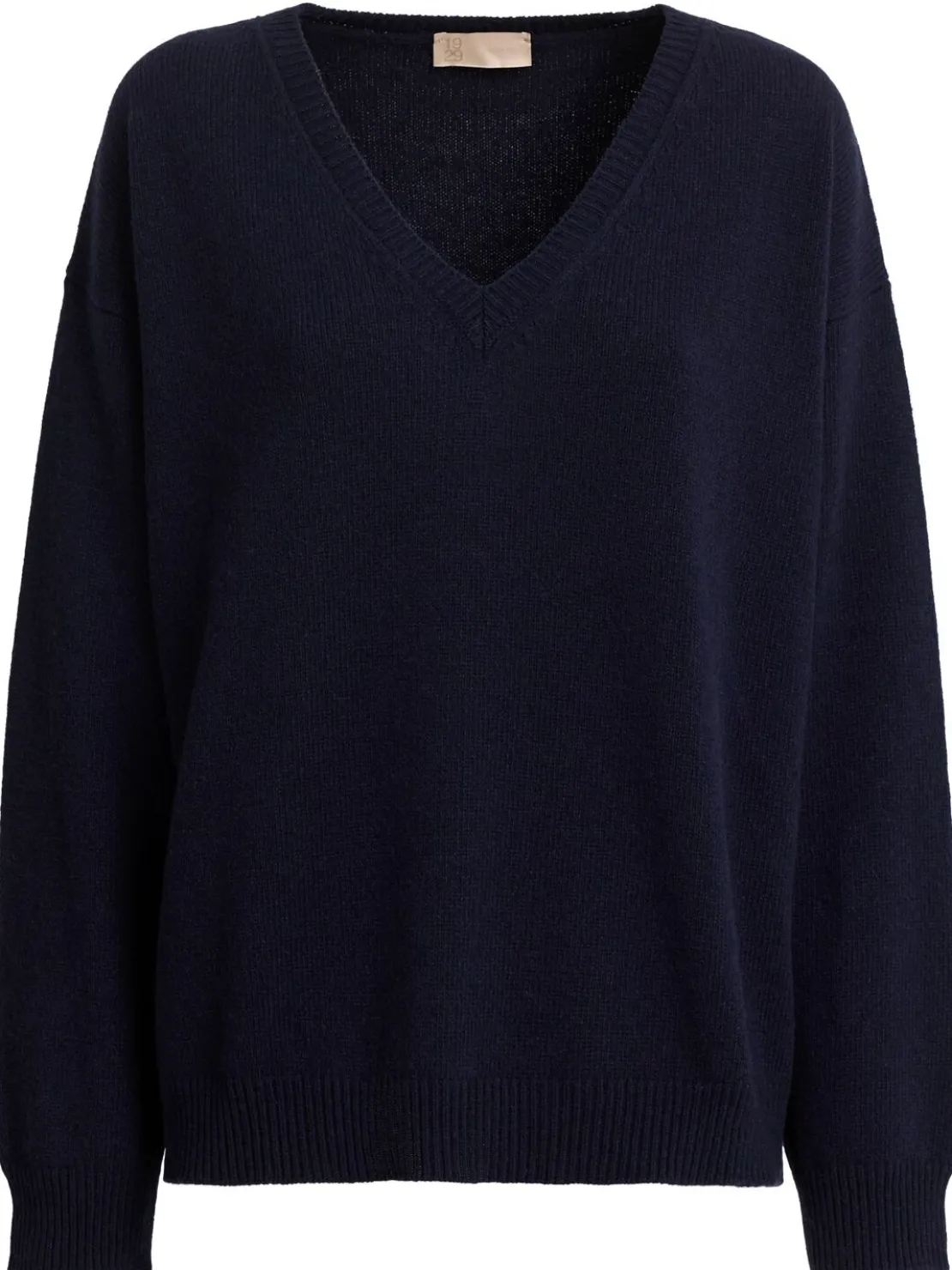 Maglia Zefiro in eco-cashmere con scollo a V