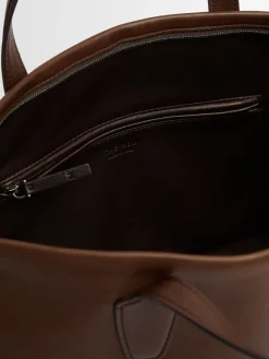 Marcel saddle leather tote bag