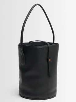 Maryllon grain leather tote bag