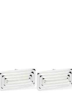 Maze stud earrings
