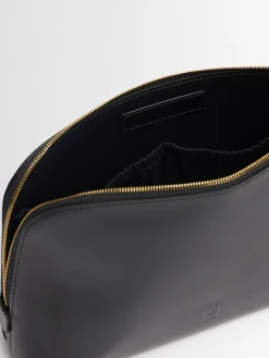 Medium aya leather clutch