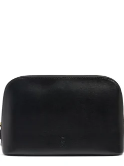 Medium aya leather clutch