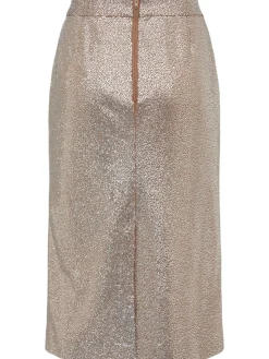 Minigonna in viscosa con paillettes