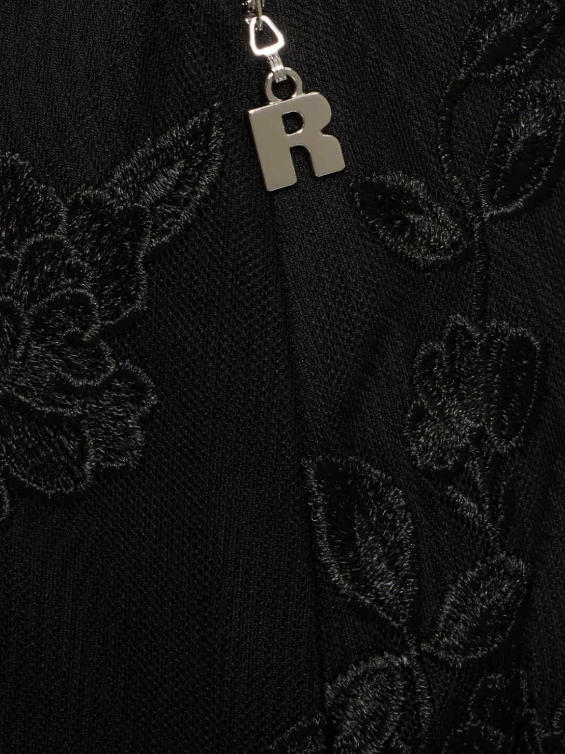 Minigonna Lula in mesh con fiori