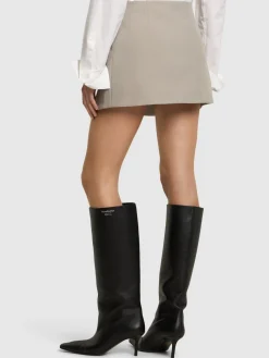 Minigonna sartoriale