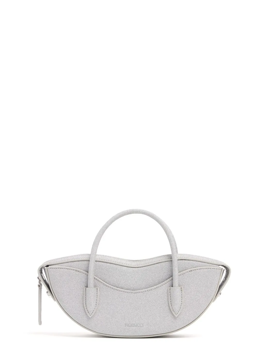 Mini Lips glitter top handle bag