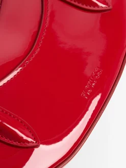 Mini Lips vinyl top handle bag