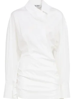 Mini shirt dress