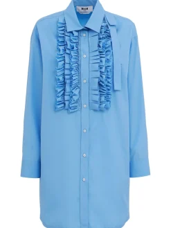 Mini shirt dress