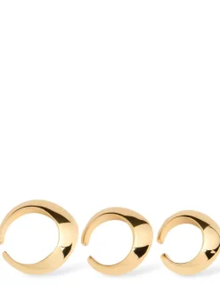 Mirame set of 3 mono ear cuffs