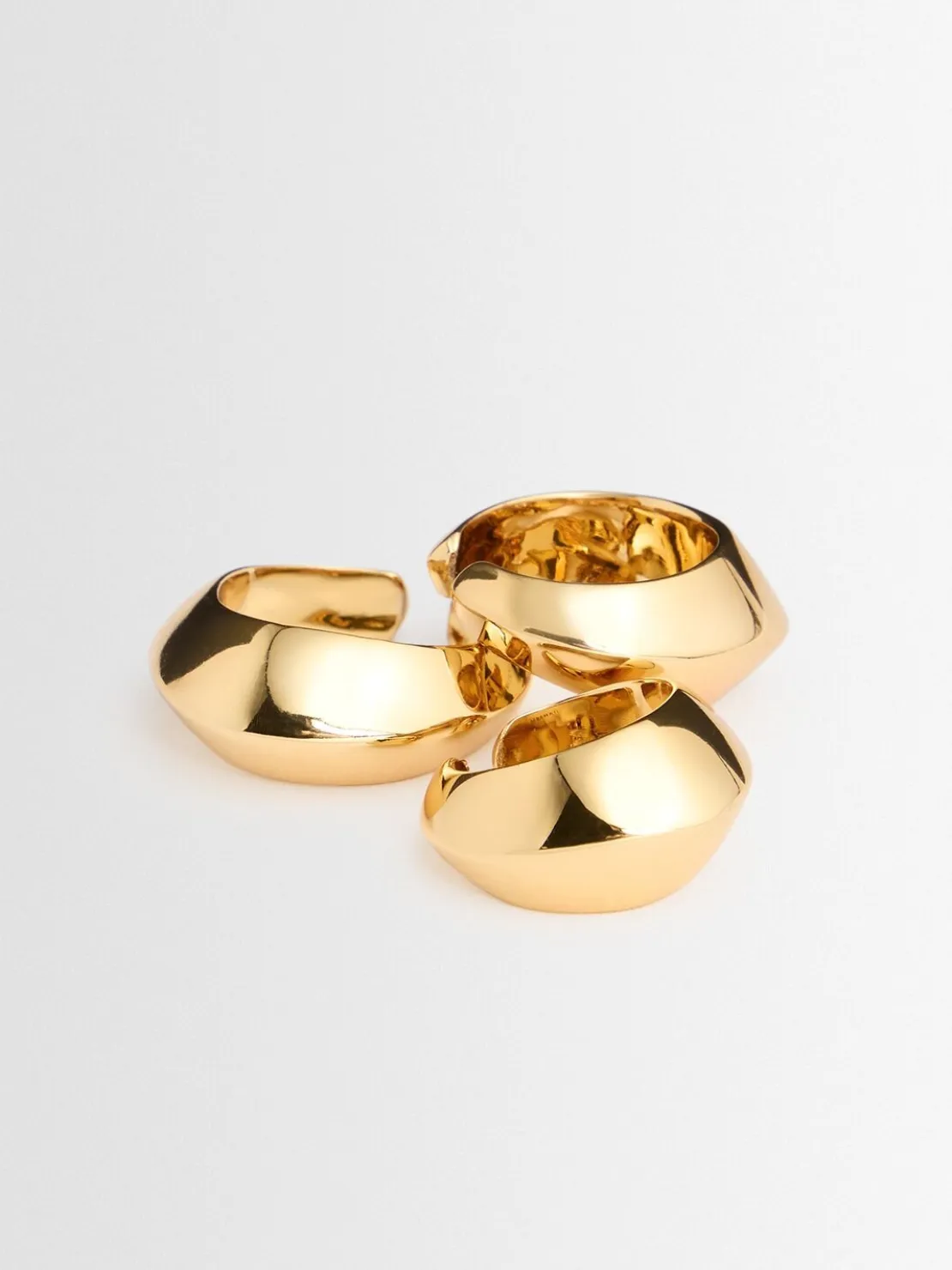 Mirame set of 3 mono ear cuffs