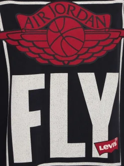 M J Levi's t-shirt
