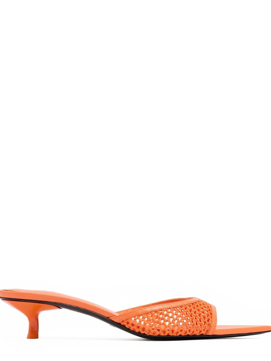 20mm Mesh heeled mules