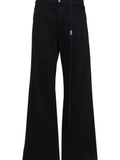 Modes 5-pocket high waist straight pants