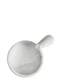 Mortaio e pestello Ellipse in marmo
