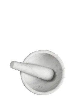 Mortaio e pestello Ellipse in marmo