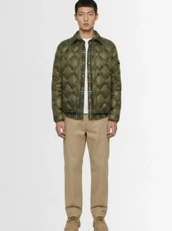 Moulleau quilted nylon down shirt jacket