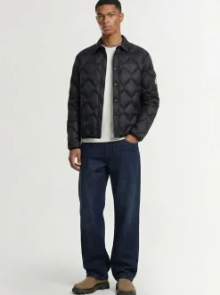 Moulleau quilted nylon down shirt jacket