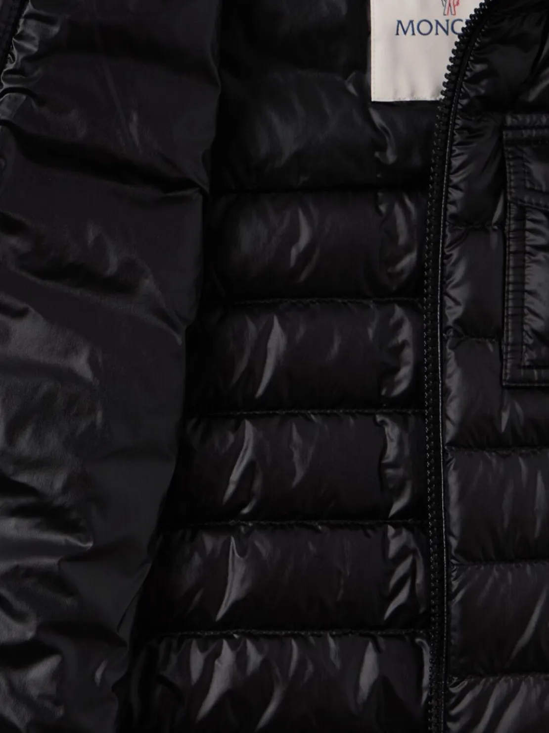 Mourillon nylon down shirt jacket