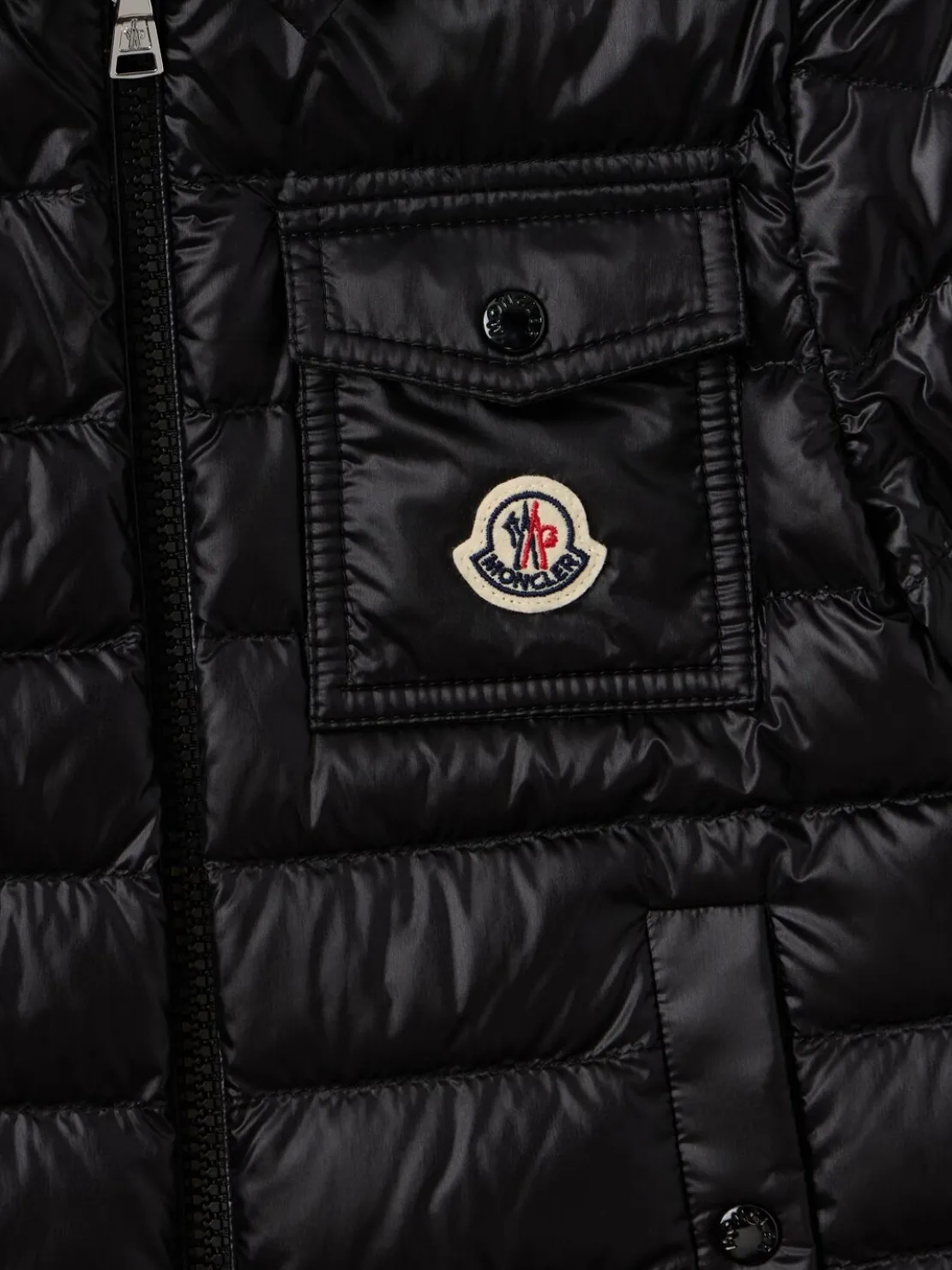 Mourillon nylon down shirt jacket