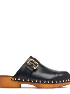 Mules Jeannette in pelle 50mm