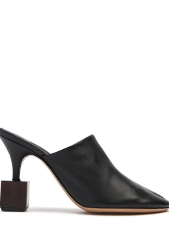 Mules Les Bisou in pelle 90mm