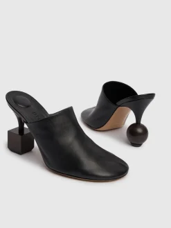 Mules Les Bisou in pelle 90mm