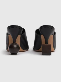 Mules Les Bisou in pelle 90mm