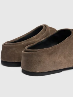Mules Mini Robin in camoscio 30mm