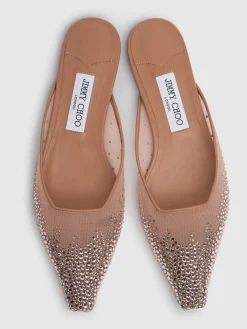Mules Vivi in mesh con cristalli 10mm