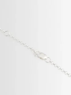 Multi cross silver necklace