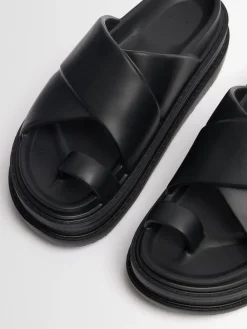 Multiple sole foam sandals