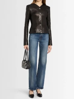 Nara leather jacket