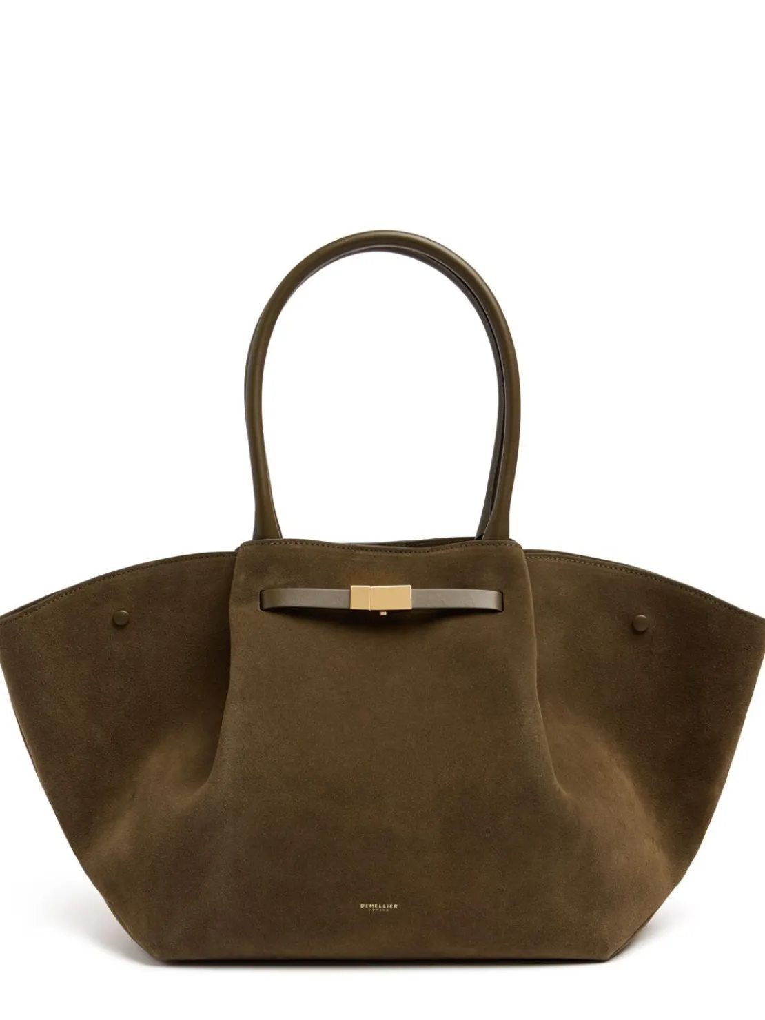 New York suede tote bag
