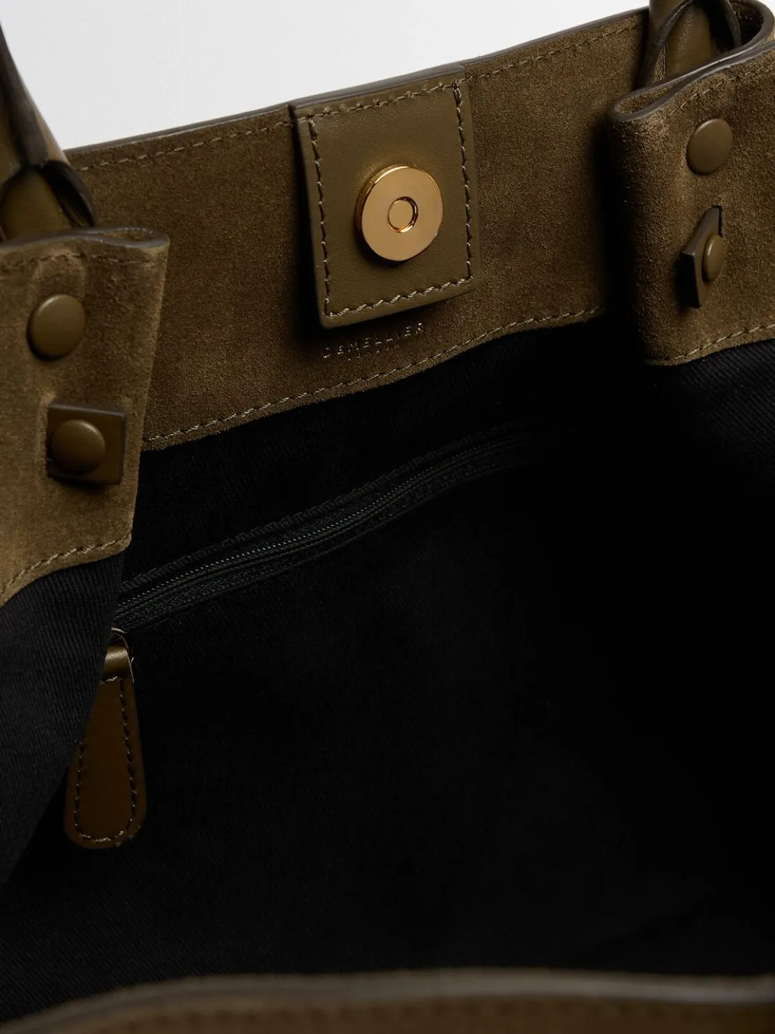 New York suede tote bag