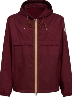 Nidge nylon hooded casual jacket