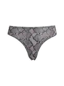 Nylon blend thong