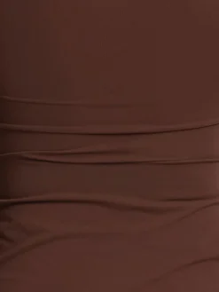 Nylon blend turtleneck top