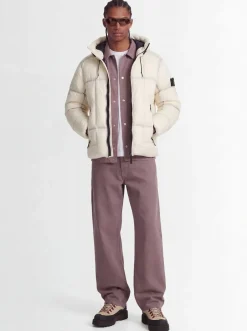 Nylon down jacket