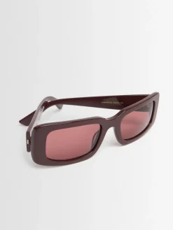 Occhiali da sole quadrati Lamar in acetato