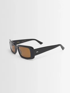 Occhiali da sole quadrati Lamar in acetato