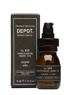 Olio da barba Leather & wood 30ml