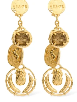 Orecchini lunghi Medals