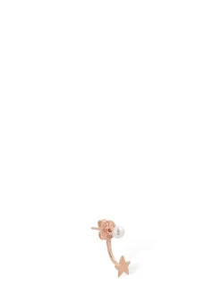 Orecchino singolo Stellina in oro rosa 9kt